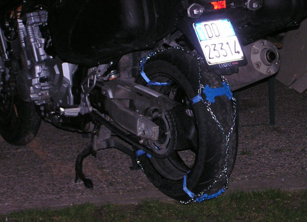 Catene da neve moto bmw #5